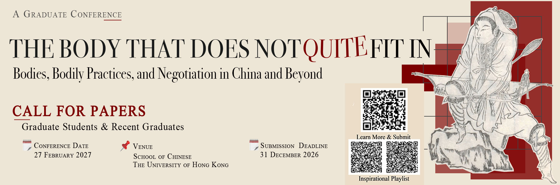[Call for Papers]The Body That Does Not Quite Fit In Bodies, Bodily Practices, and Negotiation in China and Beyond